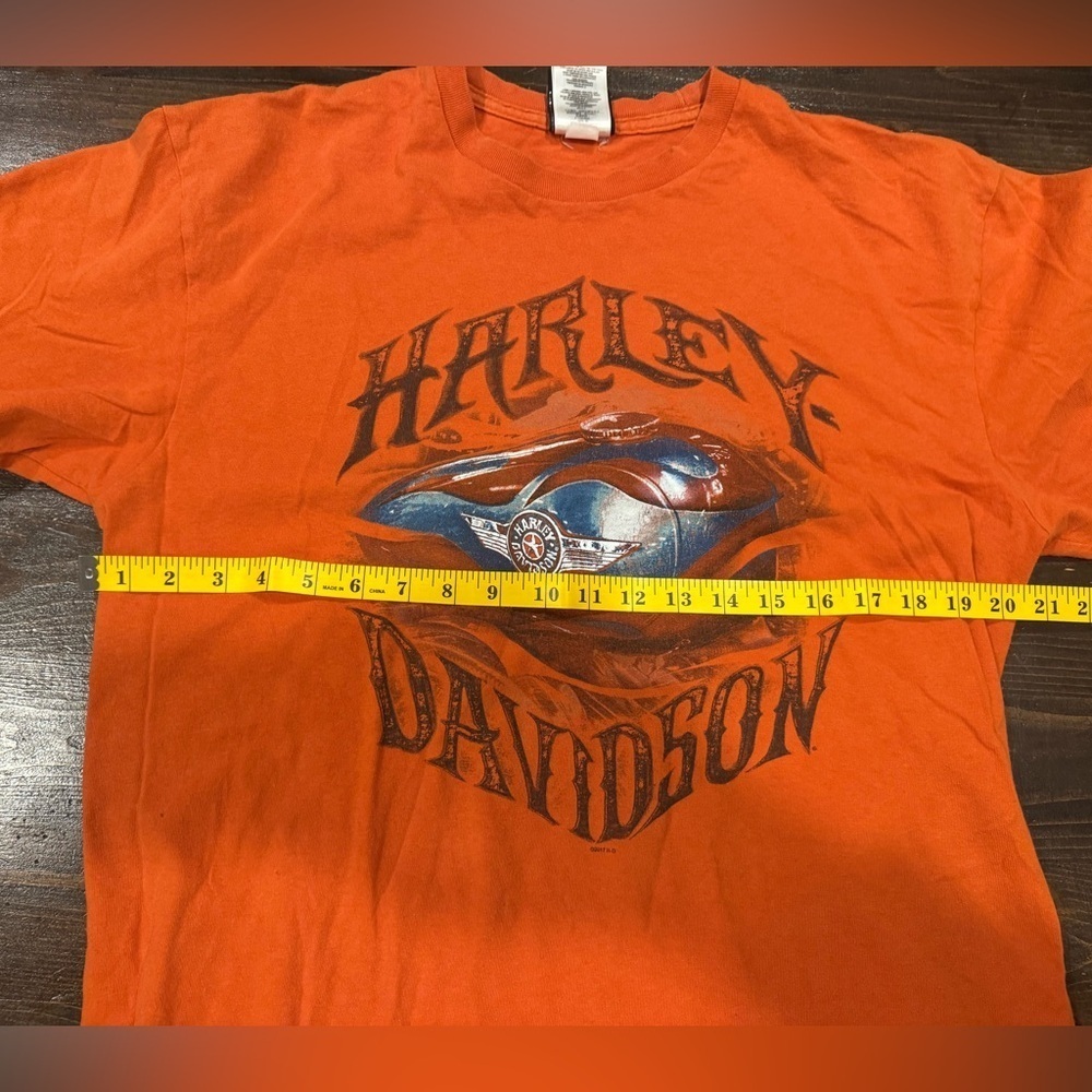 Harley Davidson Cambridge, Ont Biker T-Shirt - Picture 5 of 7